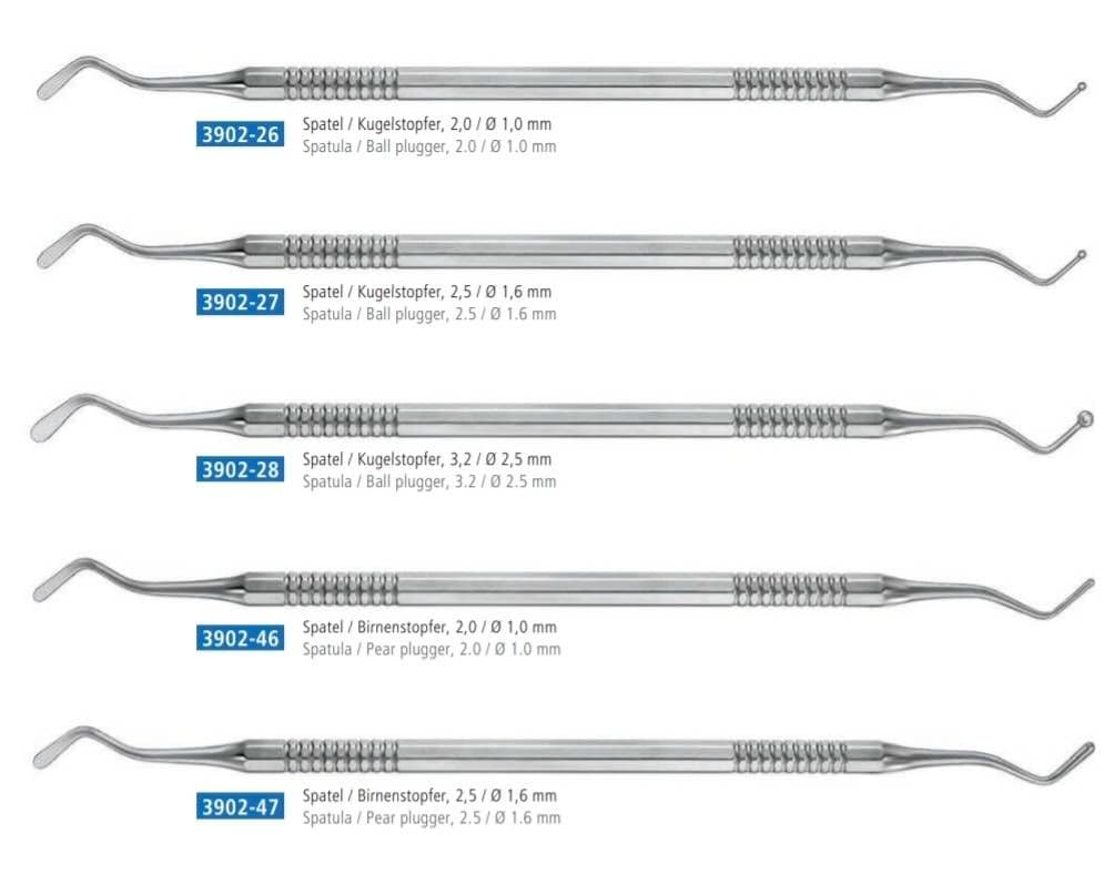Filling Instruments (Spatula / Ball Plugger)