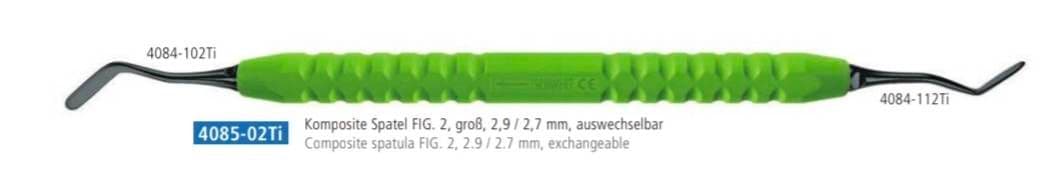 4085-02Ti Composite Spatula 2.9/2.7mm